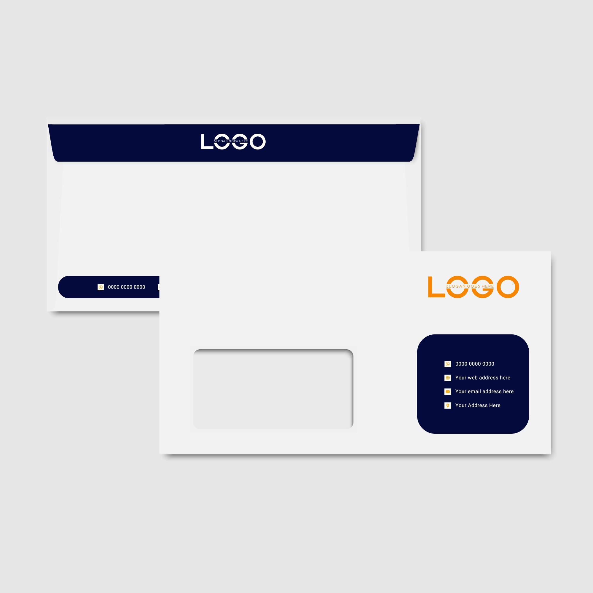 Matching Printed DL Envelopes